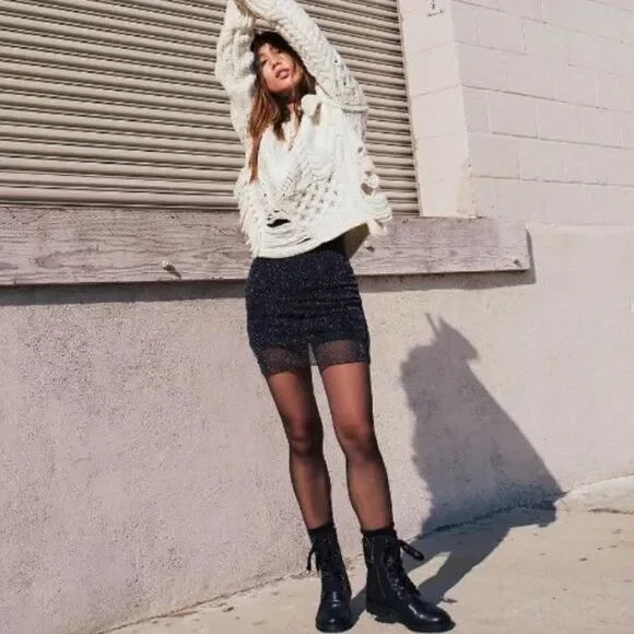 Zadig & Voltaire Joe Lug Sole Leather Combat Boot NIB 37 - Picture 6 of 14